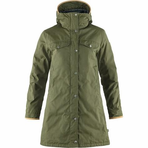 Fjallraven Greenland No. 1 Parka Budapest - Zöld Kabát Zöld RZX341809